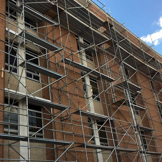 Commercial Tower Perimeter Scaffolding & Access