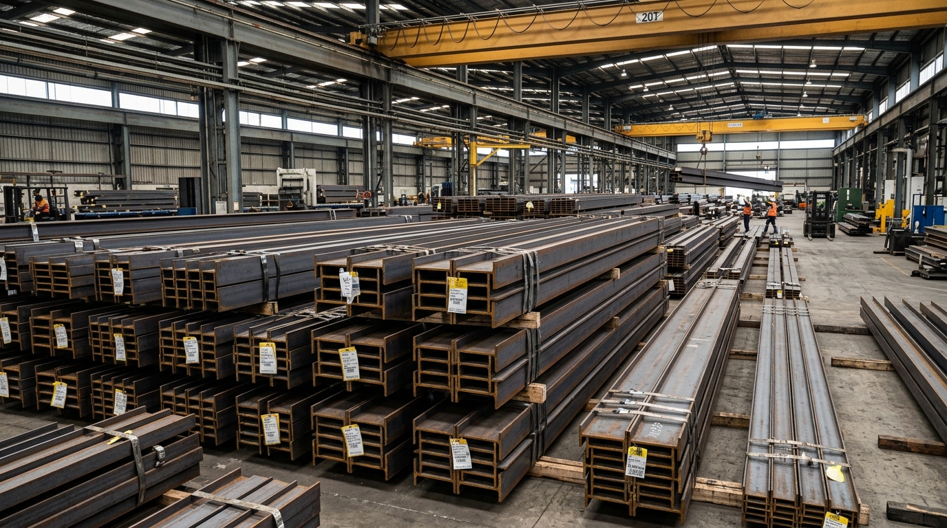 H-Beams (Steel Universal Beams) view 1
